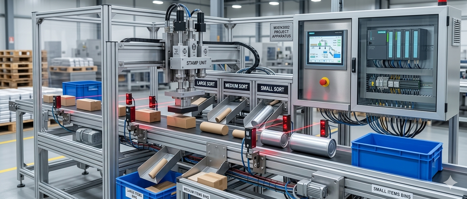 PLC Automatic Stamping Sorting Machine